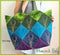 Peacock Quilt Blocks and Bag 4x4 5x5 - Sweet Pea