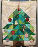 Christmas Tree (Floating) Quilt 4x4 - Sweet Pea In The Hoop Machine Embroidery Design