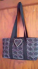 Quilted Diamonds Bag 5x7 6x10 7x12 - Sweet Pea